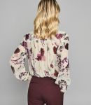 RFPB01 REISS FLORAL PRINTED BLOUSE